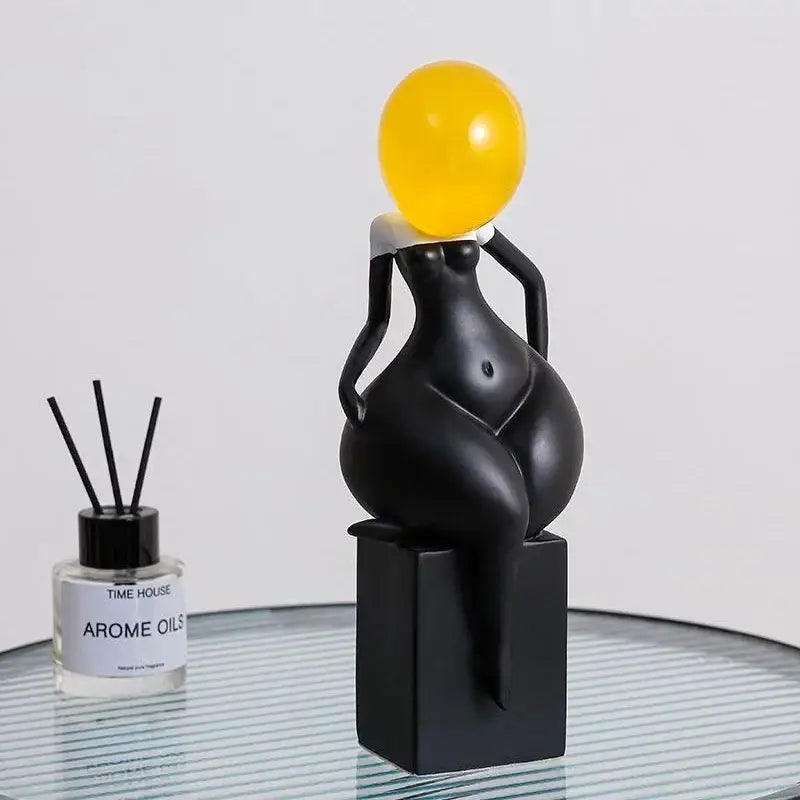 Abstract Art Figurines Set