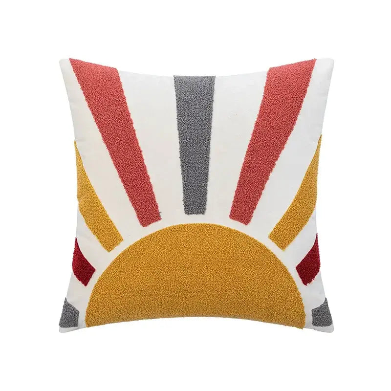Velvet Abstract Cushion Cover