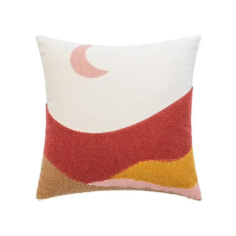 Velvet Abstract Cushion Cover