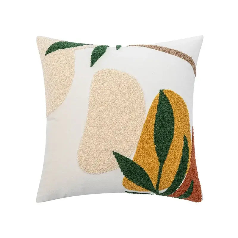 Velvet Abstract Cushion Cover