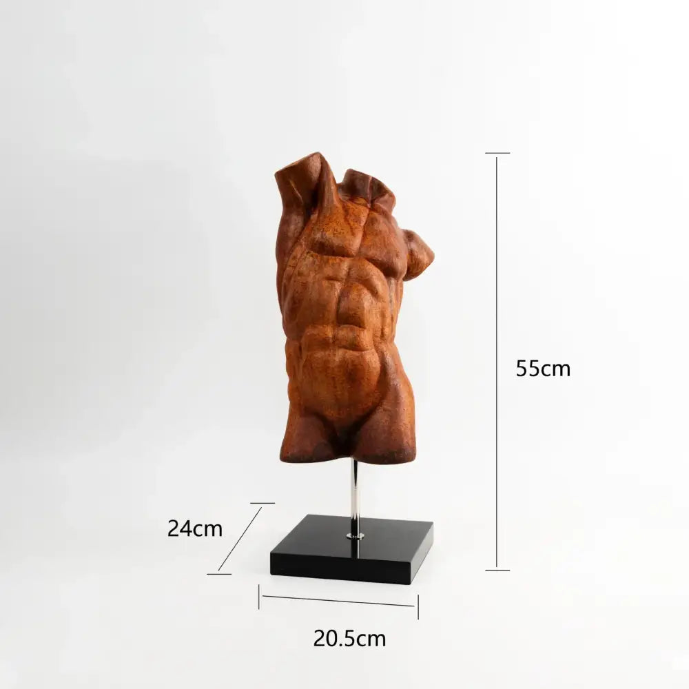 Bronze Torso Sculpture