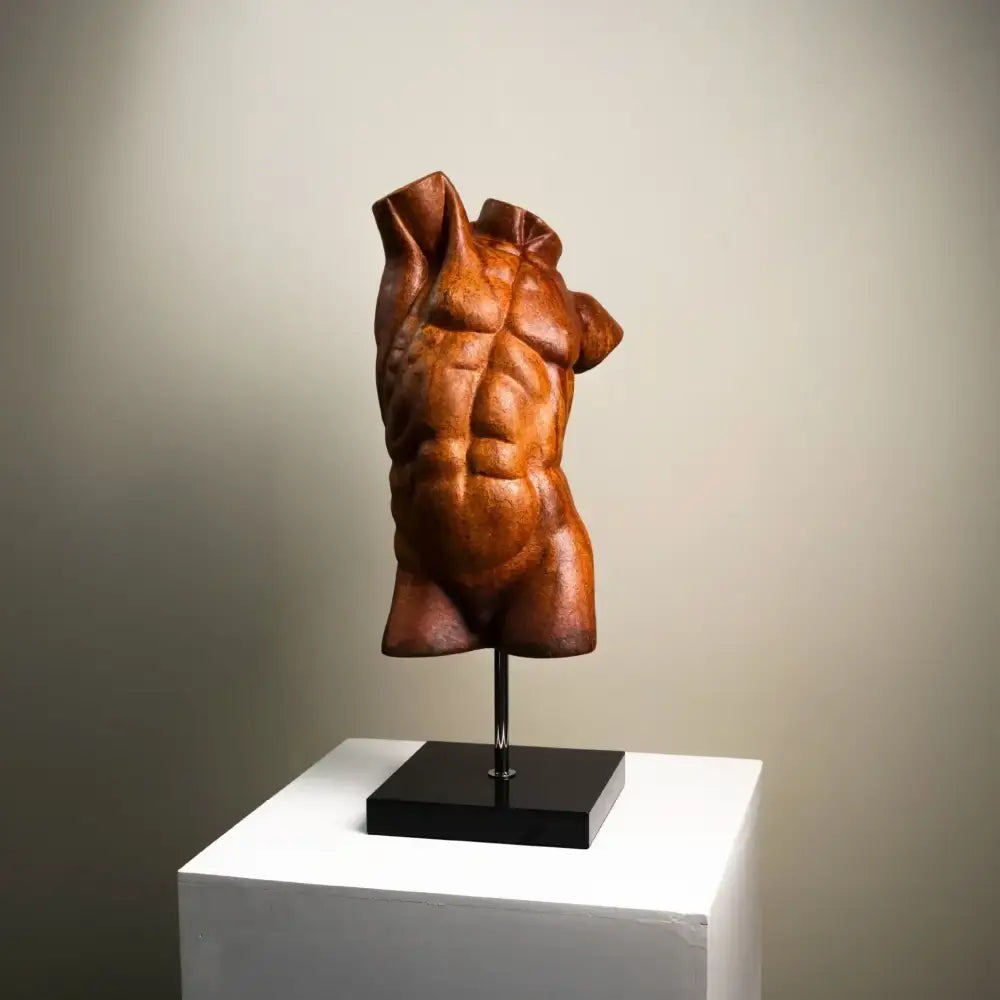 Bronze Torso Sculpture