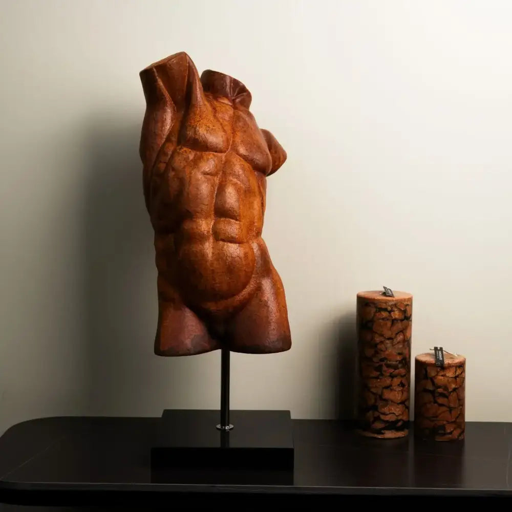 Bronze Torso Sculpture