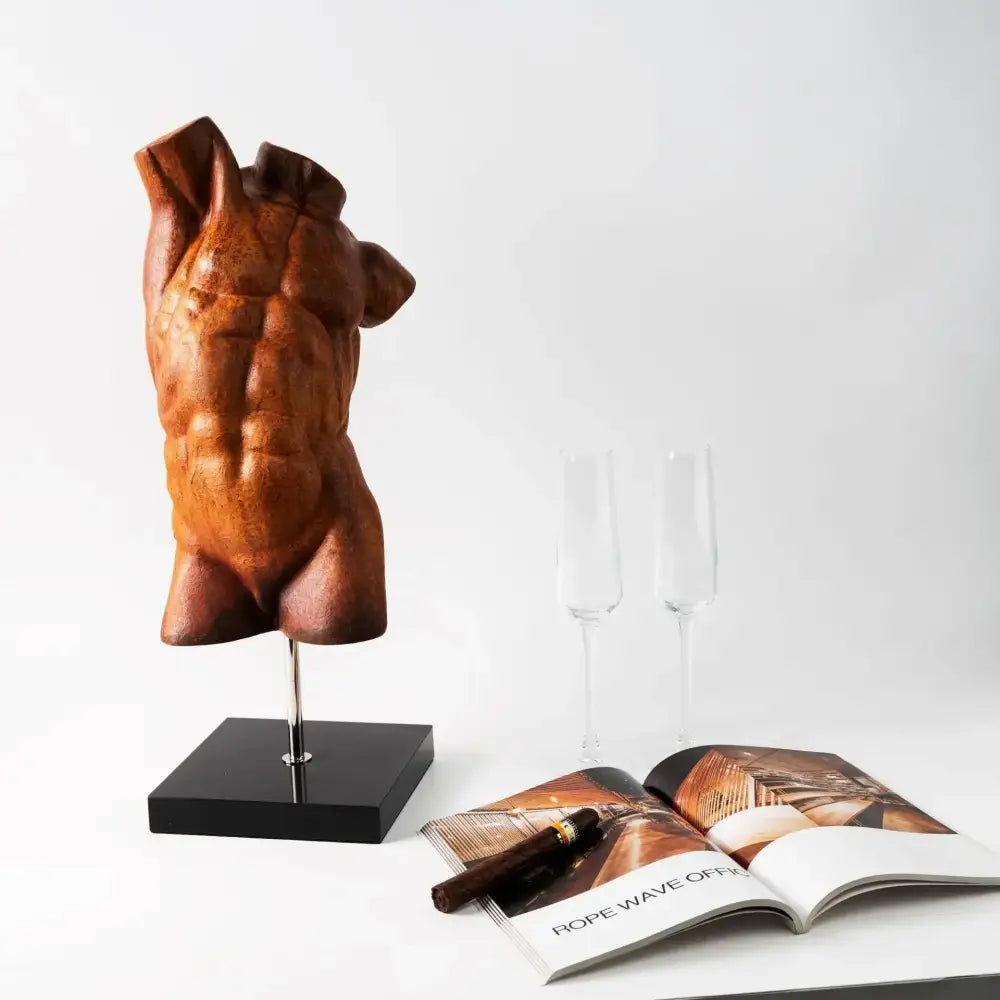 Bronze Torso Sculpture