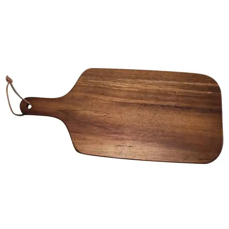 Wooden Chopping Block Dark Brown Kitchen Use