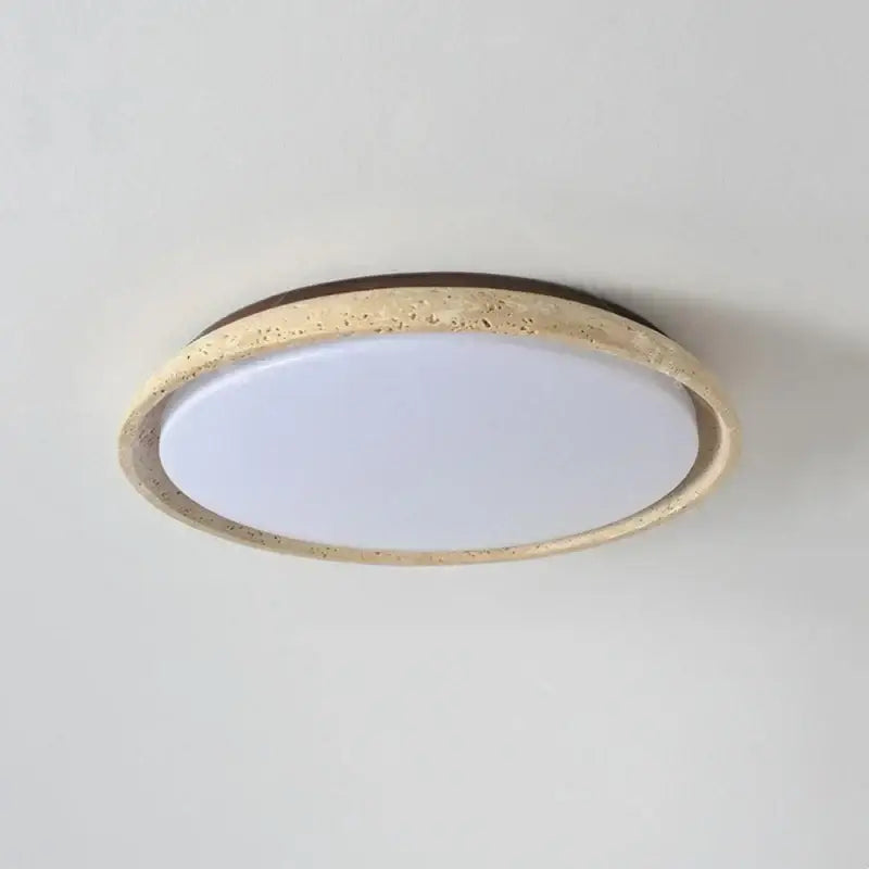 Travertine Stone Ceiling Light