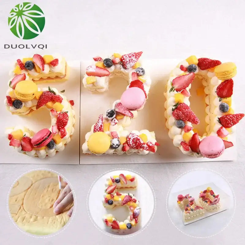 Acrylic Cake Stencil Set