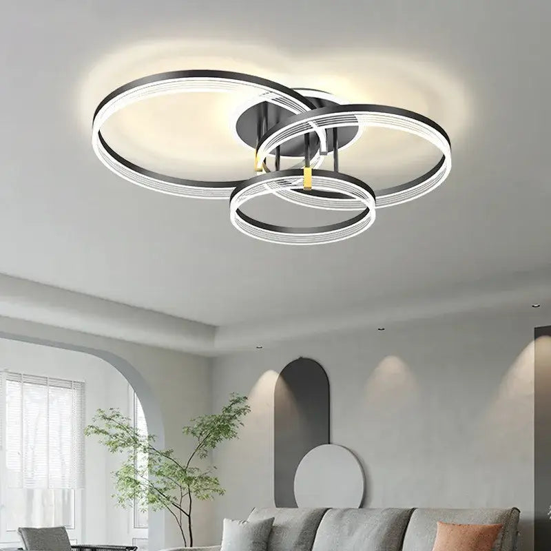 Acrylic Circle Chandelier Light