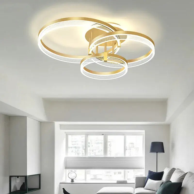 Acrylic Circle Chandelier Light