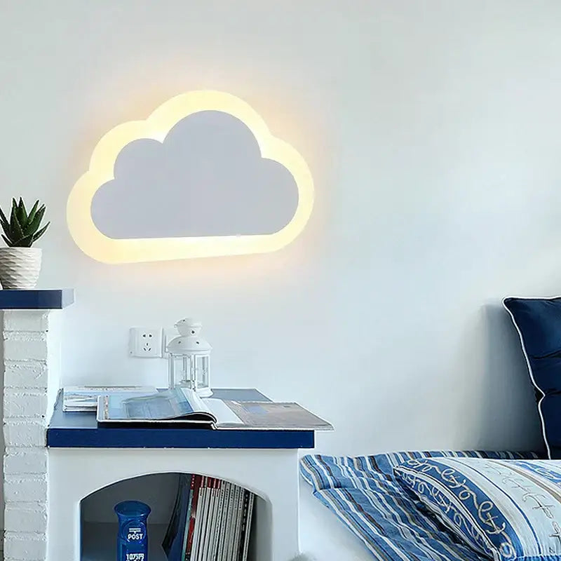 White Cloud LED Wall Light