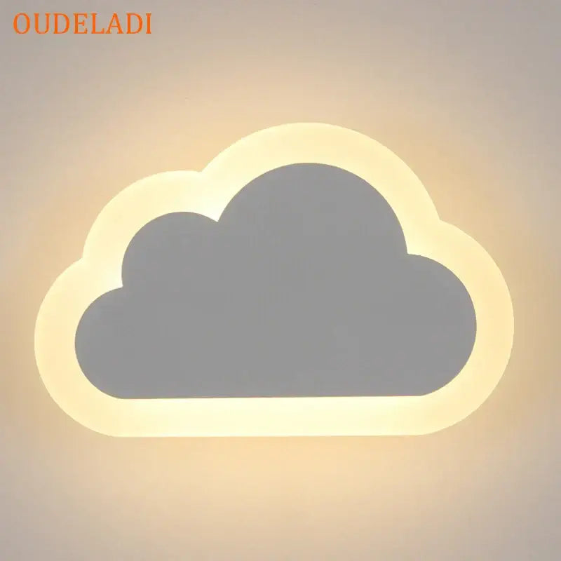 White Cloud LED Wall Light