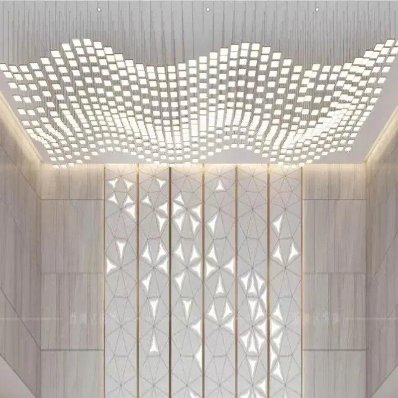 Black Acrylic Chandelier