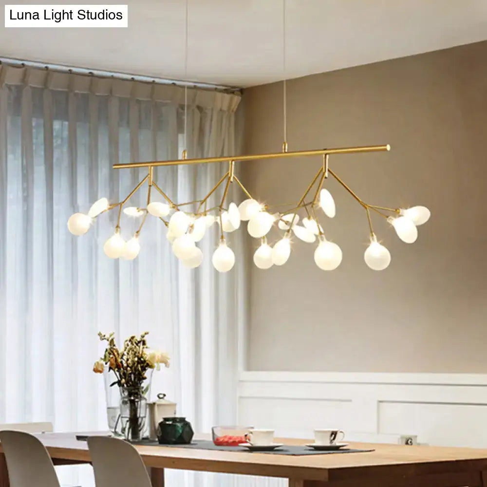 Gold Firefly Metal Chandelier