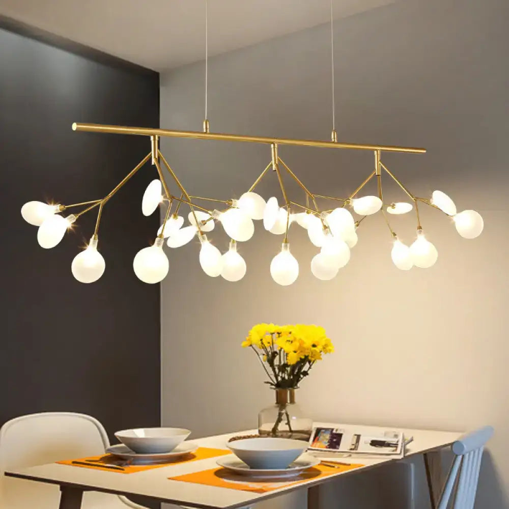 Gold Firefly Metal Chandelier