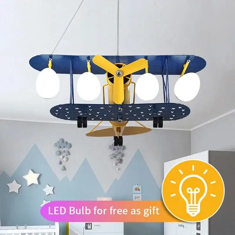 Airplane LED Chandelier