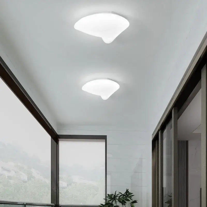 White Flower Ceiling Chandelier