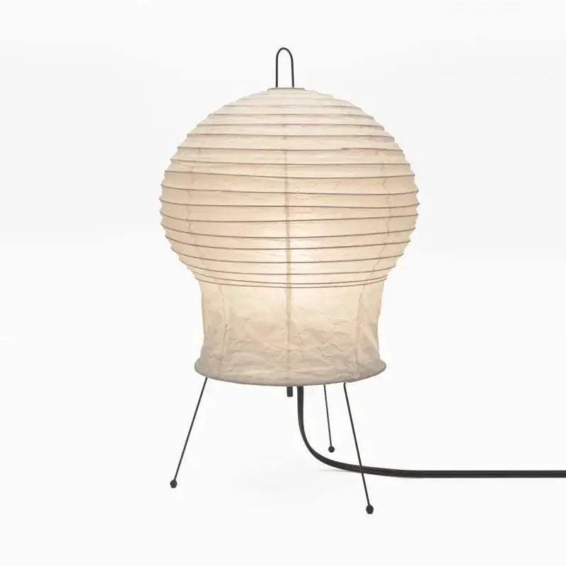 Cream Rice Paper Table Lamp