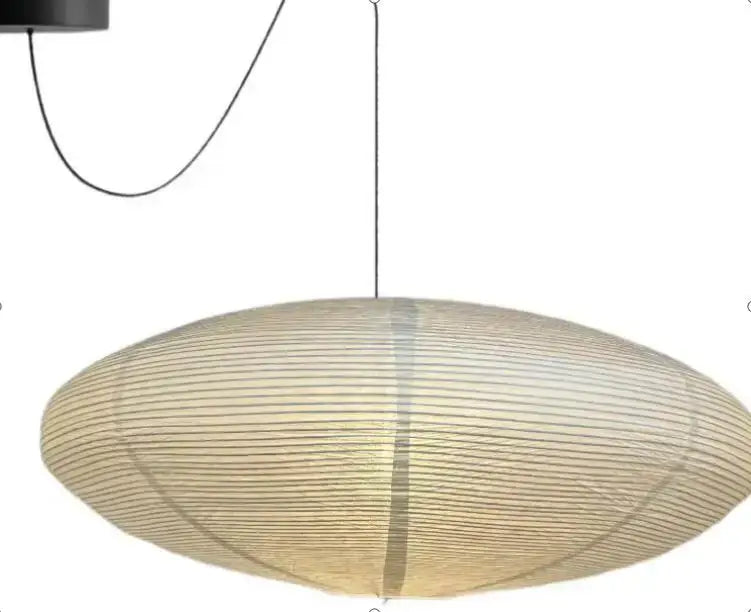 Wabi sabi akari rice paper pendant lamp living room lighting