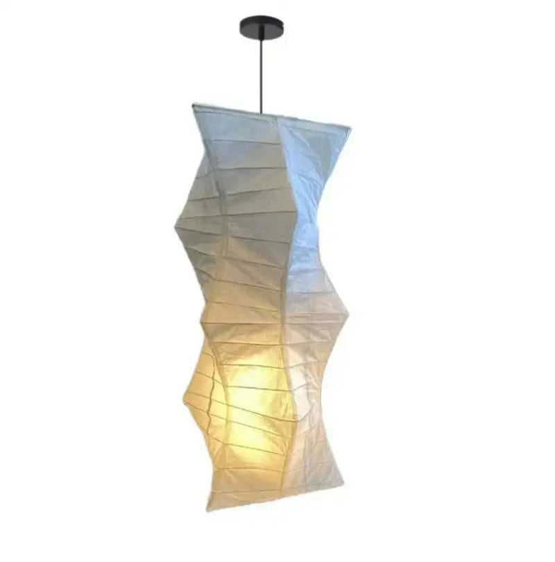 White Akari Paper Pendant