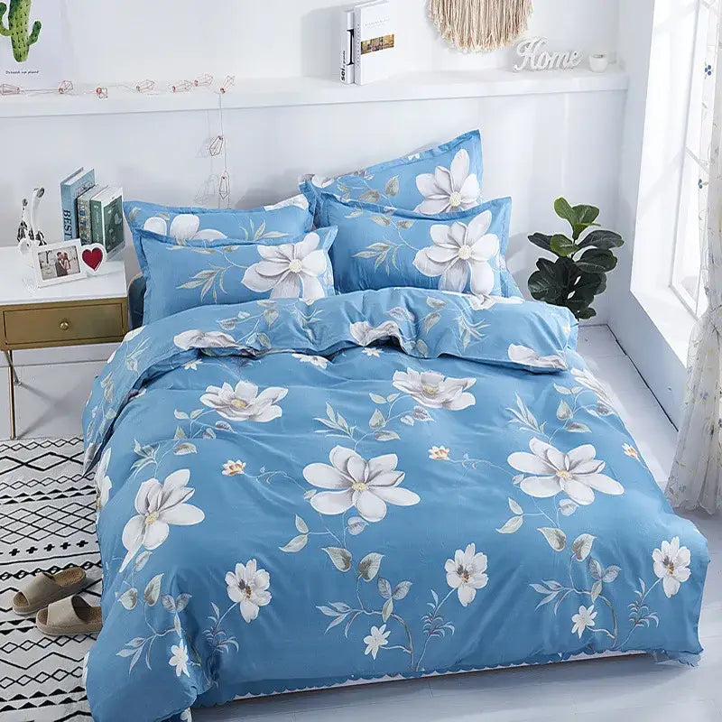 Blue Lightweight Duvet Cover