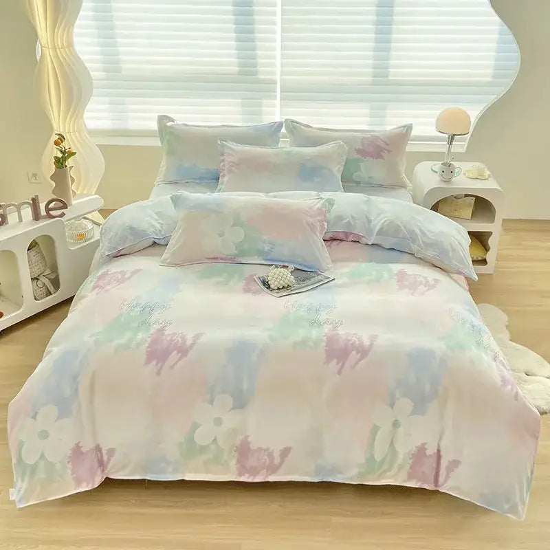 Abstract Cotton Bedding Set