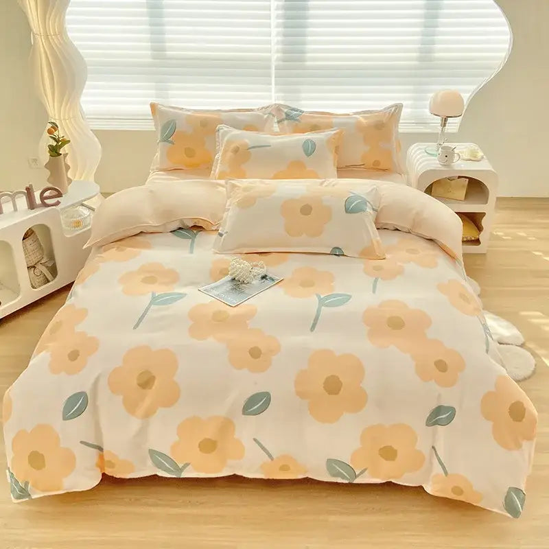 Abstract Cotton Bedding Set