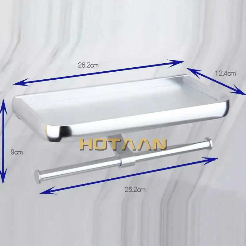 Chrome Bathroom Paper Holder