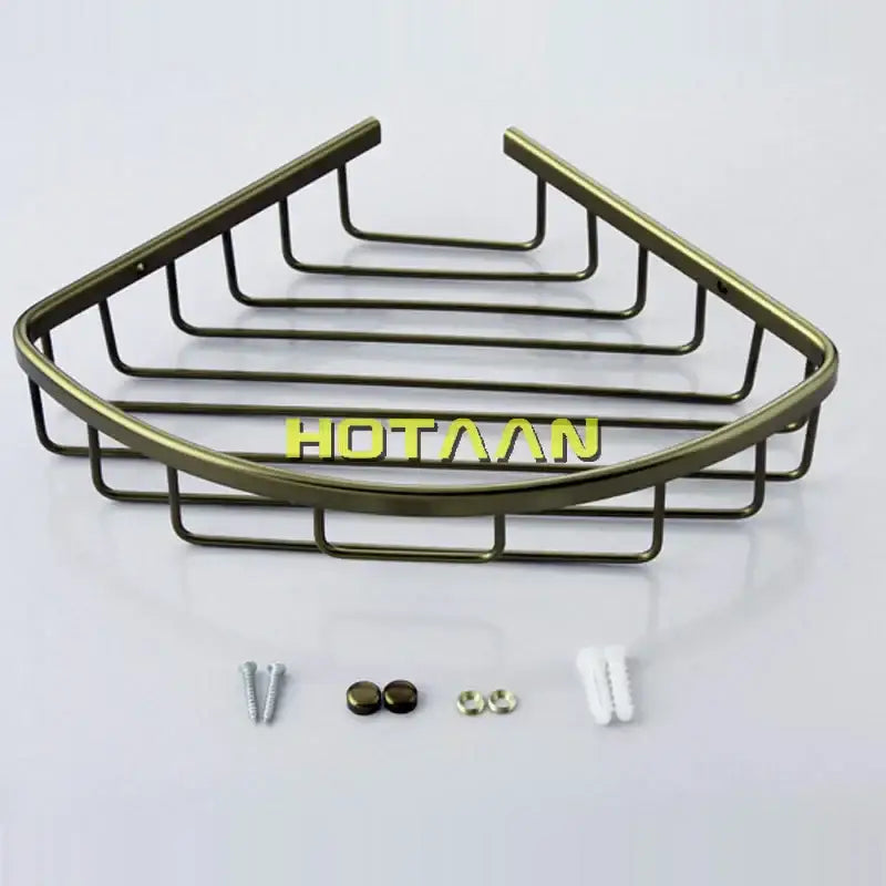 Gold Aluminum Shower Caddy