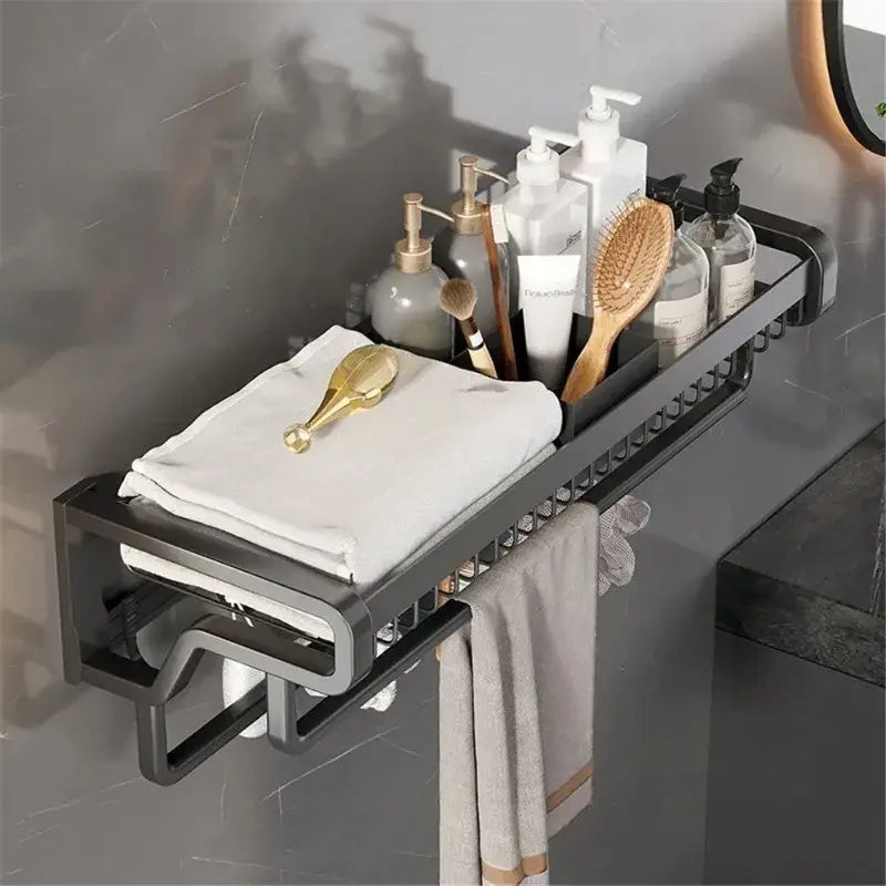 Aluminum Towel Holder Basket