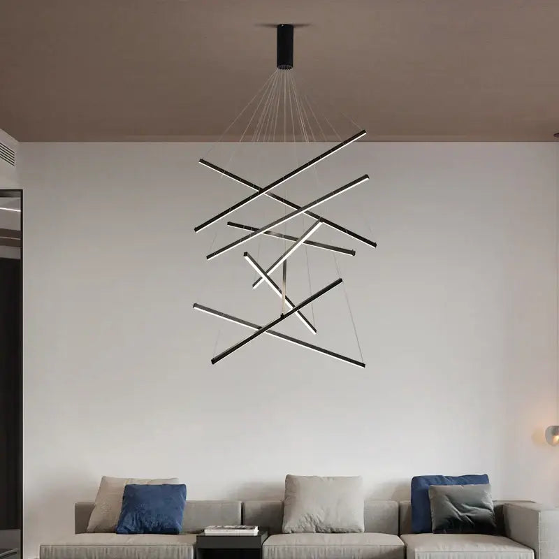 Gold Aluminum Ceiling Chandelier