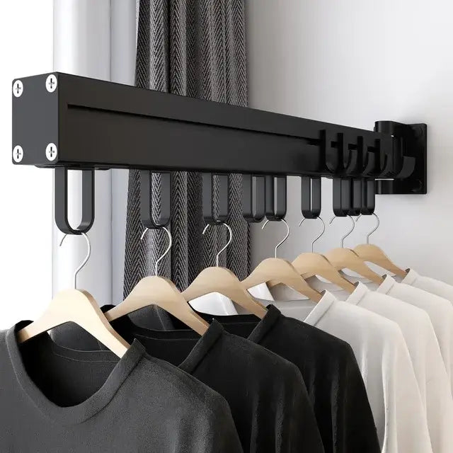 Black Aluminum Hanger Rack