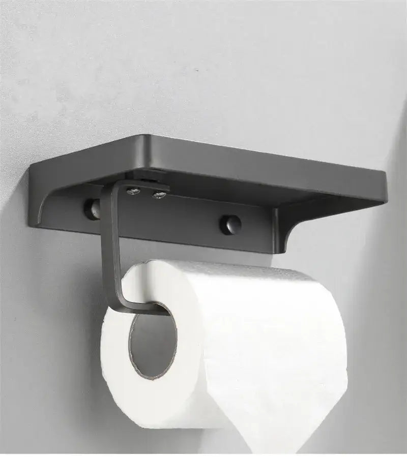 Gray Aluminum Paper Holder
