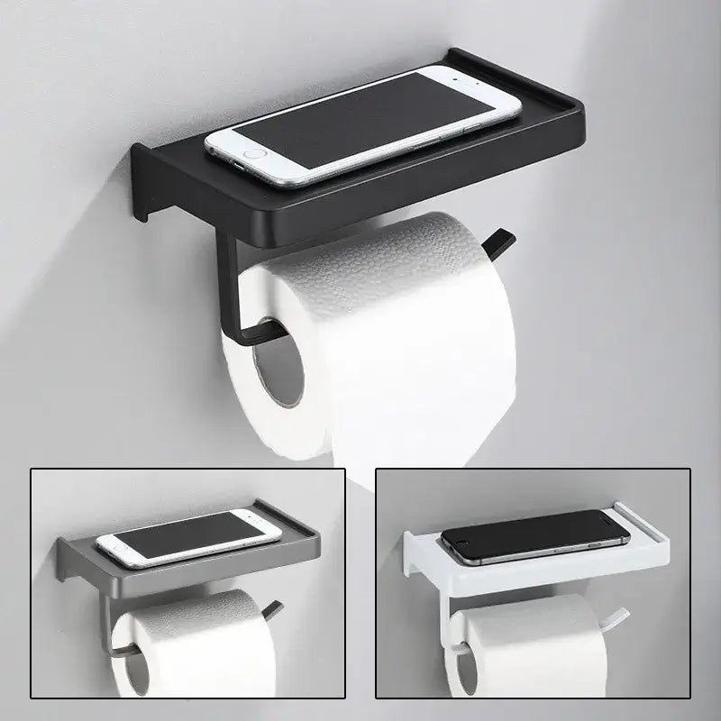 Gray Aluminum Paper Holder