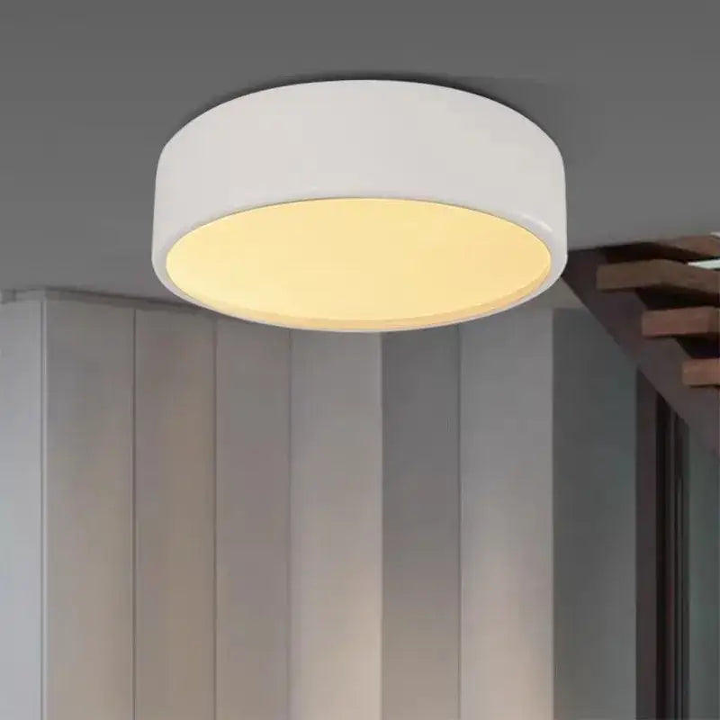 Black Glossy LED Ceiling Lamp 60cm