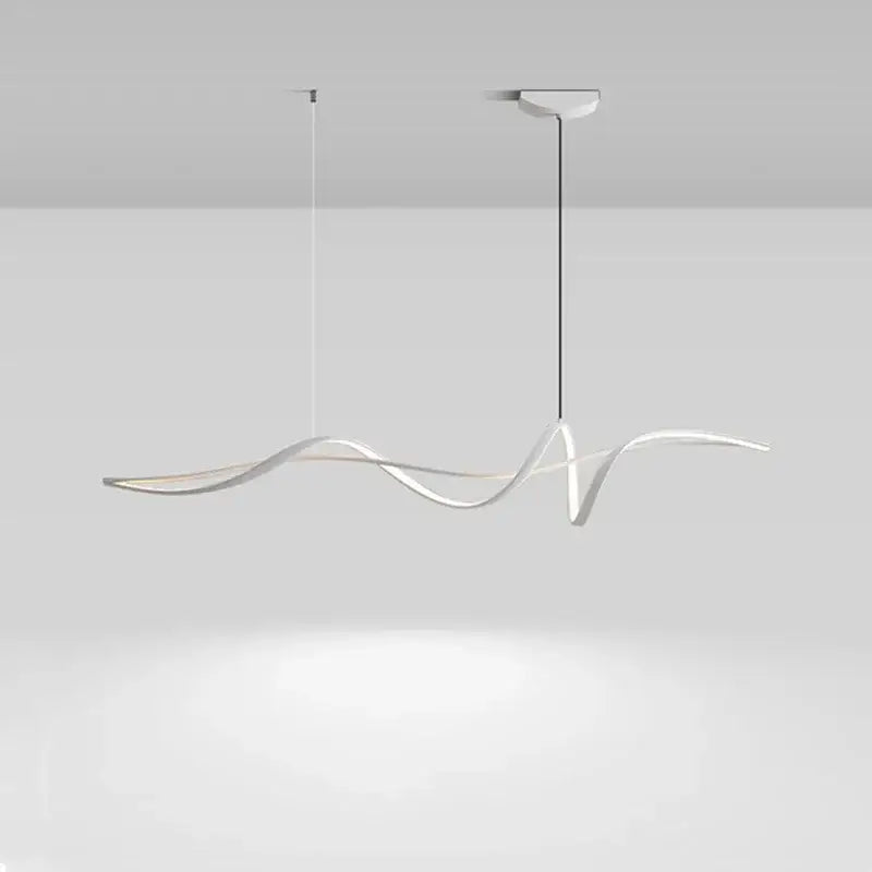 Silver Aluminum LED Chandelier