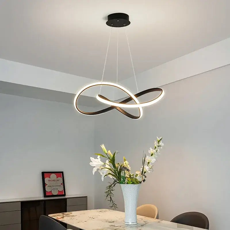 Black Aluminum Line Light