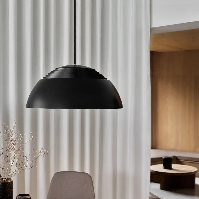 White Dome Pendant Lamp