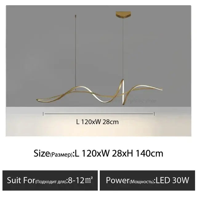 White Aluminum Pendant Light