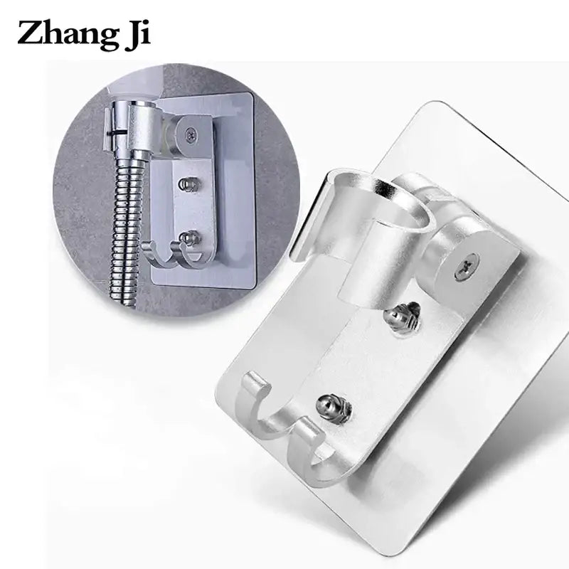 Silver Aluminum Shower Hook