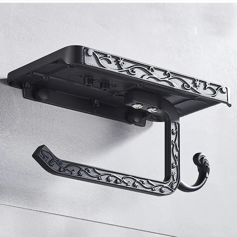 Black Metal Paper Holder