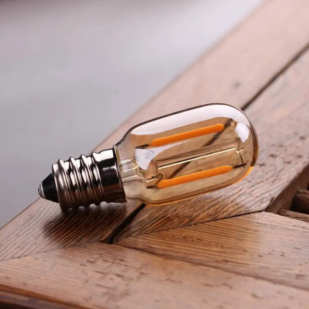 Amber Glass Warm LED Bulbs
