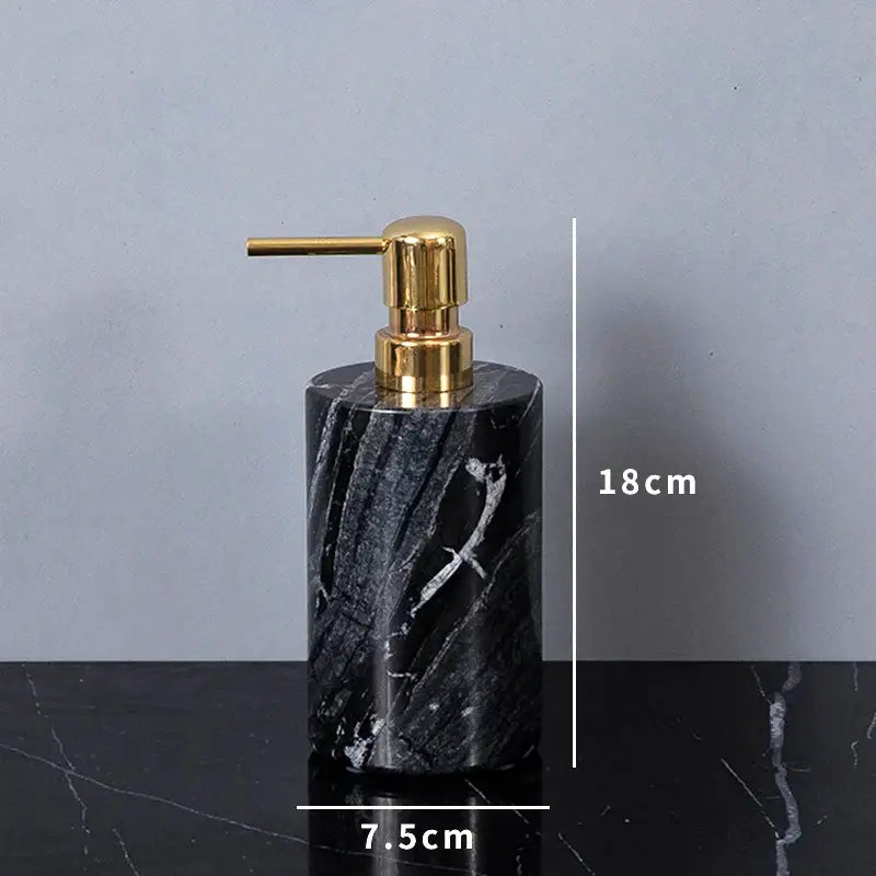 Black Gold Marble Set