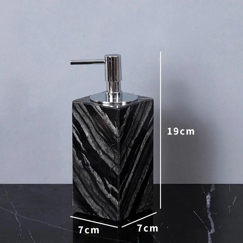 Black Gold Marble Set