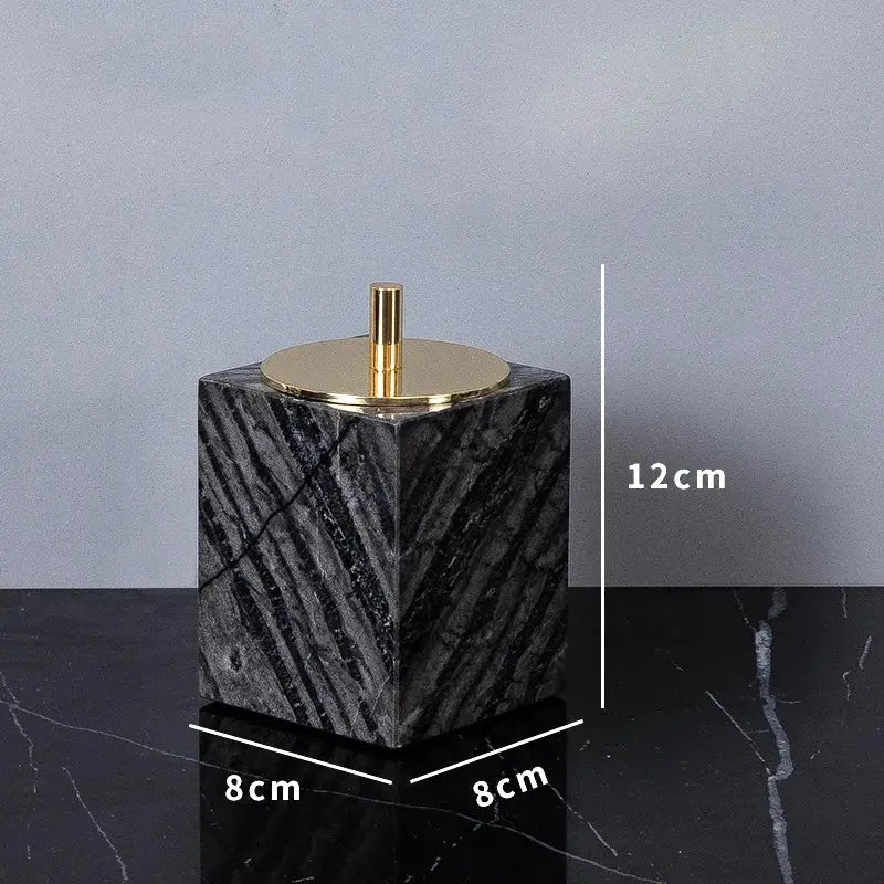 Black Gold Marble Set