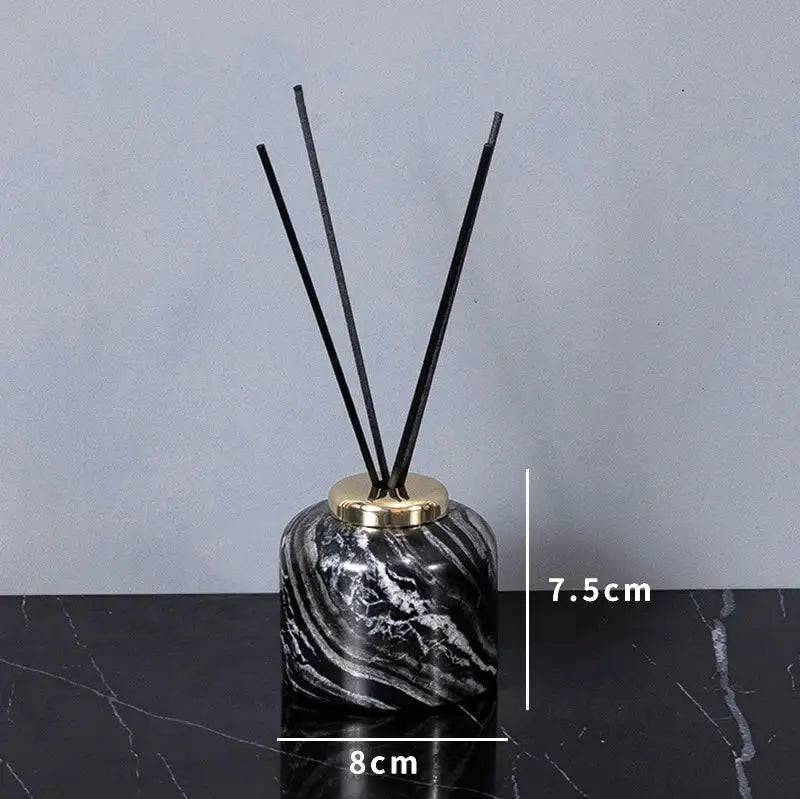 Black Gold Marble Set
