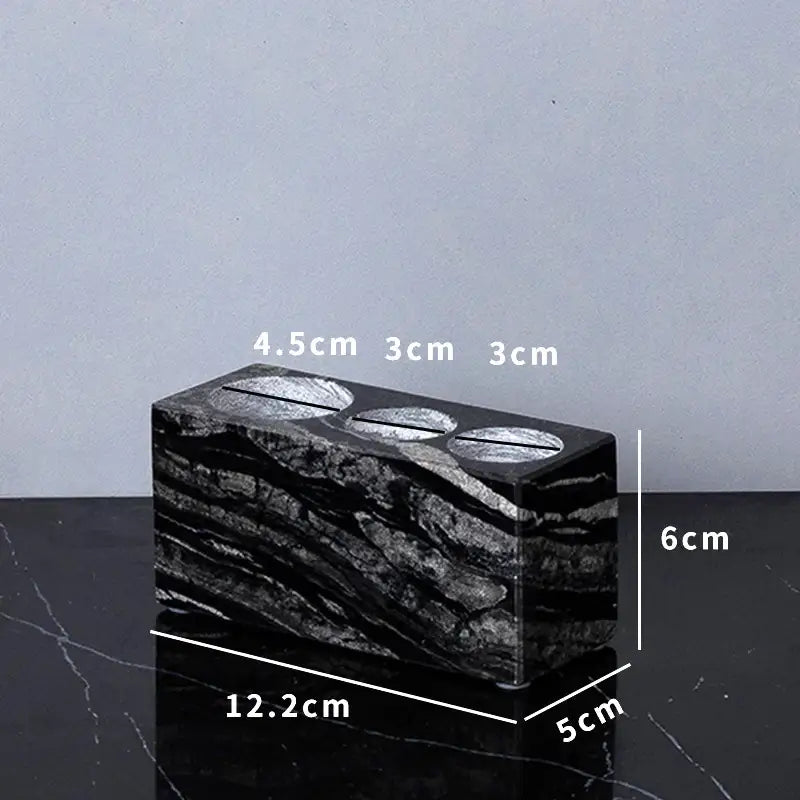 Black Gold Marble Set