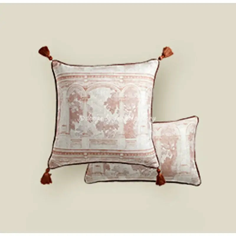 Greek Portrait Pillow Cover