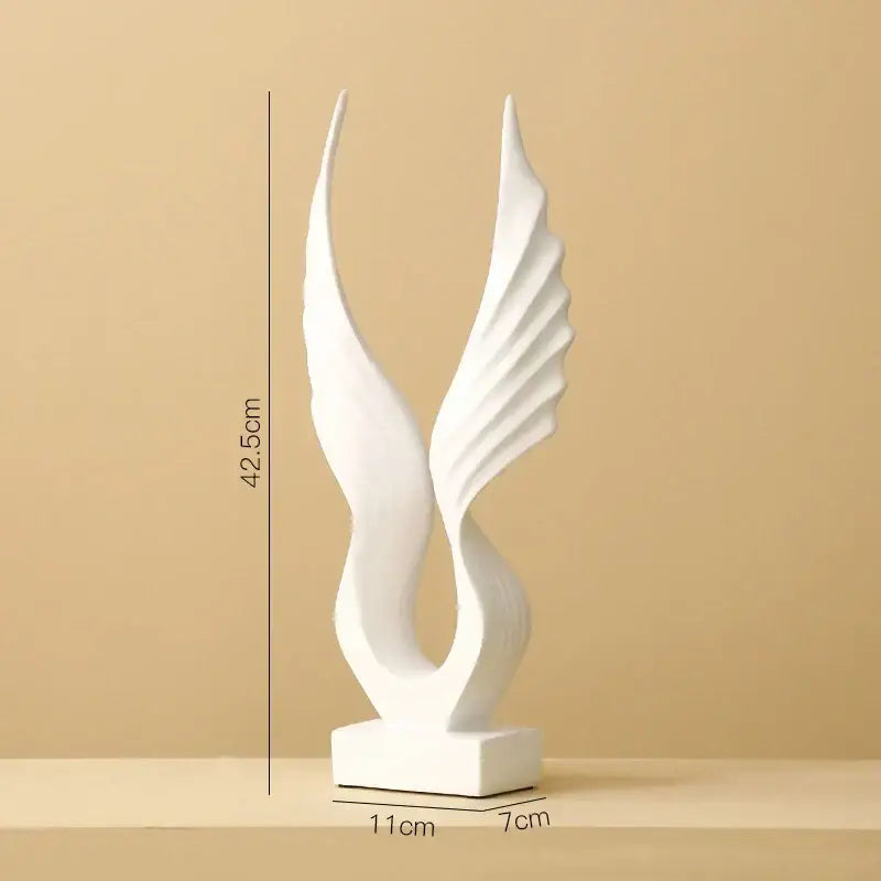 Gold Silver Angel Sculpture