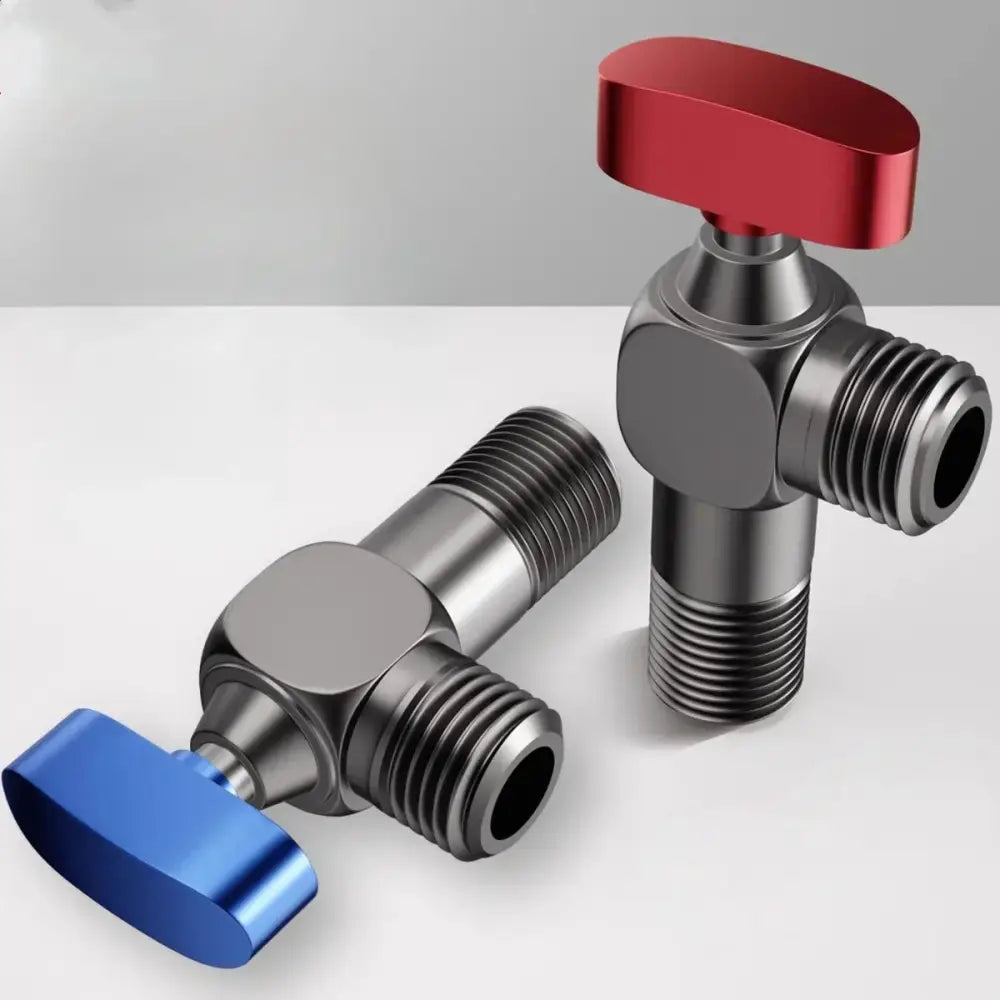 Red Blue Angle Valve