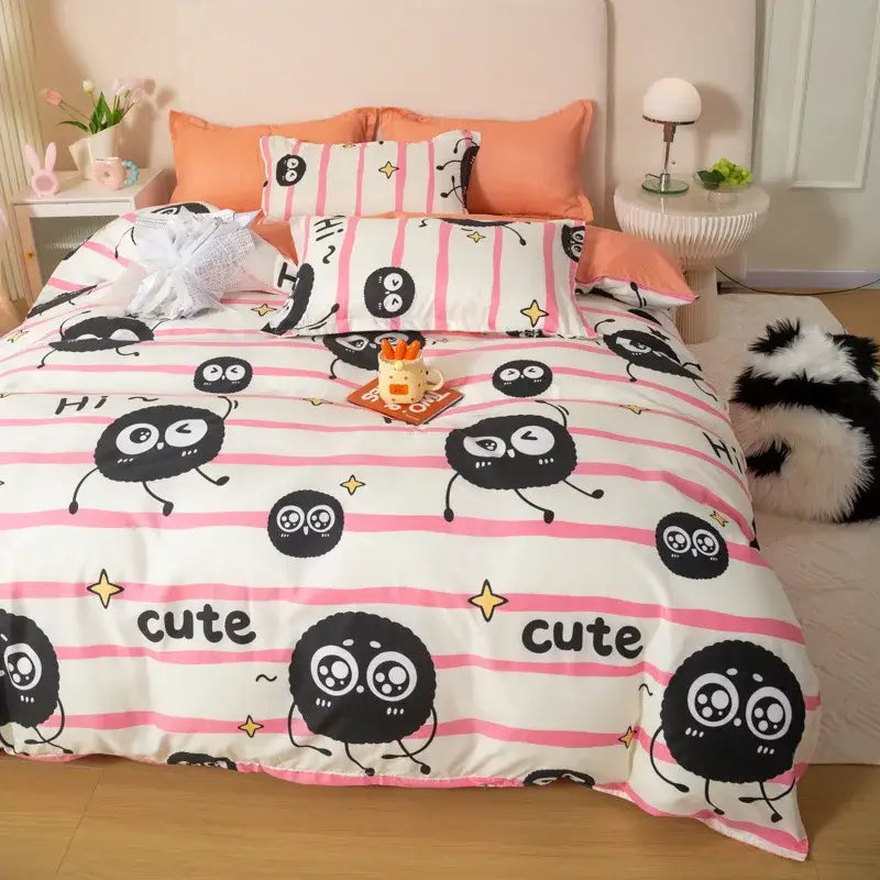 Black White Animal Bedding